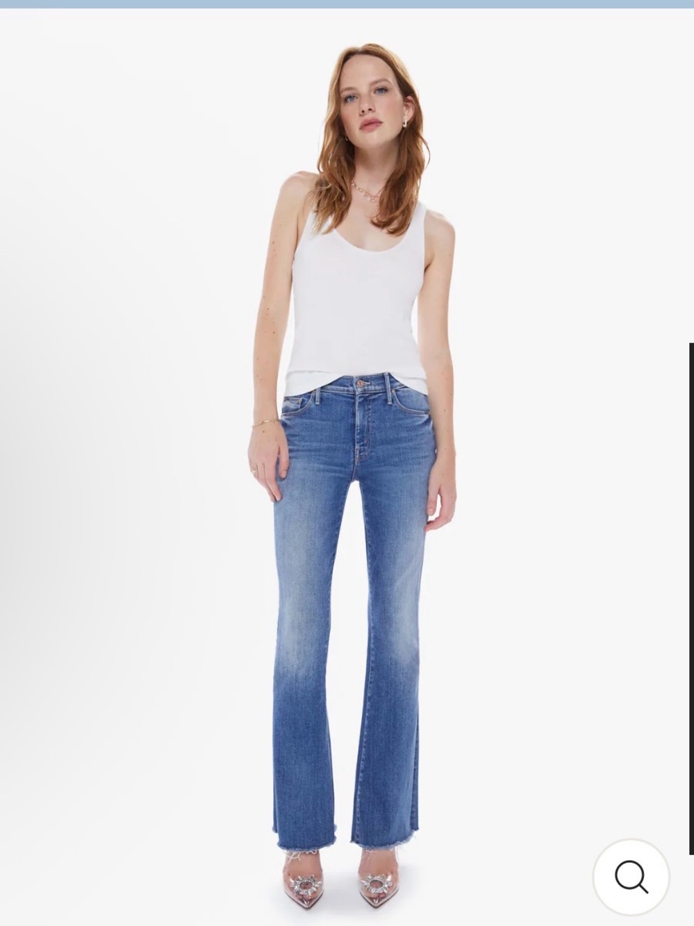 Mother Denim - The Weekender Fray in A Groovin’ Wash Size 30 (Reg price $258)